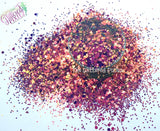 DRAGONS BREATH CHUNKY mix glitter mix- Fantasy Charade