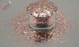 ROSE GOLD metallic mix glitter- Heavy Metallics