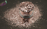 ROSE GOLD metallic mix glitter- Heavy Metallics