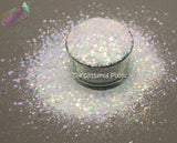 FROSTED OPALS glitter mix- Aurora Australis collection