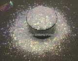 FROSTED OPALS glitter mix- Aurora Australis collection