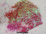 DEW DROP ROSE glitter mix- Aurora Australis collection