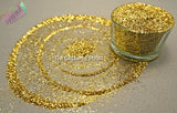 14 KARAT .4MM metallic hexagon glitter- Heavy Metallics