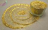 14 KARAT - Gold .4MM metallic glitter Fun Loose Glitter for Nail art Hair Face Body Tumblers Craft supply Resin supply Freshie Glitter