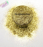 14 KARAT - Gold .4MM metallic glitter Fun Loose Glitter for Nail art Hair Face Body Tumblers Craft supply Resin supply Freshie Glitter