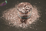 ROSE GOLD metallic mix glitter- Heavy Metallics