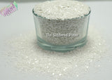 VIRGIN SNOW 1mm WHITE Glitter