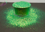 PERIDOT GLITZ  Fine .4mm glitter - Summer fantasy Collection -
