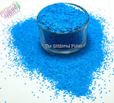 BLUE UV LIGHT reactive glitter 1 mm