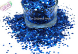 BLUE HOLO fx STAR shape Glitter- Pixie Shapes-