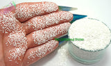 VIRGIN SNOW 1mm WHITE Glitter