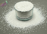 VIRGIN SNOW 1mm WHITE Glitter