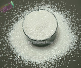 VIRGIN SNOW 1mm WHITE Glitter