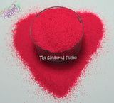 RED UV LIGHT reactive glitter .4 mm