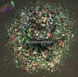 PUGSLEY - Creepy Kooky glitter mix Sparkly Fun Loose Glitter for Nail art Hair Face Body Tumblers Craft supply Resin supply Freshie Glitter