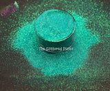 MERMAIDS FIN Green Aqua Extra Fine glitter Loose Glitter for Nail art Hair Face Fun Body Tumblers Craft supply Resin supply Freshie Glitter