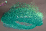 MERMAIDS FIN Green Aqua Extra Fine glitter Loose Glitter for Nail art Hair Face Fun Body Tumblers Craft supply Resin supply Freshie Glitter