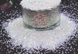 SUNSET BAY 1MM glitter Sparkly Iridescent Fun Loose Glitter for Nail art Hair Face Body Tumblers Craft supply Resin supply Freshie Glitter