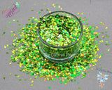 ACID RAIN DROP shape Glitter 3mm holographic Loose Glitter for Nail art Hair Face Fun Body Craft supply Resin supply Freshie Glitter