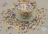 LETS DANCE! - Footloose inspired glitter mix Fun 80's Inspired cute Glitter for Nail art Hair Face Tumblers Craft, Resin & freshie supply