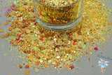 AUTUMN MORN - Autumn Fall Chunky Glitter mix - Loose glitter for nail art, face, tumblers, hair, craft supply, resin supply, freshie glitter