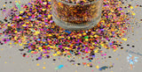 FRIGHT NIGHT glitter mix Fun 80's Halloween Inspired cute Glitter for Nail art Hair Face Body Tumblers Craft supply Resin & freshie supply
