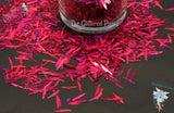 IT’S PINK KNIFE shape holo Glitter Halloween Fun Loose Glitter for Nail art Hair Face Tumblers Craft supply Resin supply Freshie Glitter