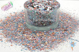 MAGIC SPELL HOLO Fx chunky glitter mix Fun Loose for Nail art Hair Face Body Tumblers Craft supply Resin supply Freshie Glitter