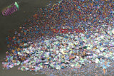 MAGIC SPELL HOLO Fx chunky glitter mix Fun Loose for Nail art Hair Face Body Tumblers Craft supply Resin supply Freshie Glitter