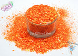 ALBERTO Mermaid / Dragon scale glitter mix - Fun Loose Glitter for Nail art Hair Face Craft supply Resin supply Freshie Glitter