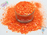ALBERTO Mermaid / Dragon scale glitter mix - Fun Loose Glitter for Nail art Hair Face Craft supply Resin supply Freshie Glitter