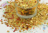 AUTUMN MORN - Autumn Fall Chunky Glitter mix - Loose glitter for nail art, face, tumblers, hair, craft supply, resin supply, freshie glitter