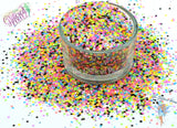 GLAM ROCK remix - Fun neon star glitter mix- Loose Glitter for Nail art Hair Face Fun Body Tumblers Craft & Resin supply Freshie Glitter