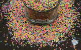 GLAM ROCK remix - Fun neon star glitter mix- Loose Glitter for Nail art Hair Face Fun Body Tumblers Craft & Resin supply Freshie Glitter