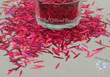 IT’S PINK KNIFE shape holo Glitter Halloween Fun Loose Glitter for Nail art Hair Face Tumblers Craft supply Resin supply Freshie Glitter