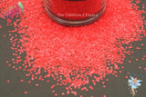 GRAPEFRUIT PUCKER 2mm neon STAR Shape Loose glitter 4 nail art, face, body, hair, tumblers, craft supply, resin supply, freshie glitter