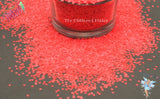 GRAPEFRUIT PUCKER 2mm neon STAR Shape Loose glitter 4 nail art, face, body, hair, tumblers, craft supply, resin supply, freshie glitter
