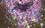 BERRY BEWITCHING BREW fun glitter mix Loose Glitter for Nail art, Hair, Face, Fun, Body, Tumblers, Craft & Resin supply, Freshie Glitter