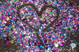 BERRY BEWITCHING BREW fun glitter mix Loose Glitter for Nail art, Hair, Face, Fun, Body, Tumblers, Craft & Resin supply, Freshie Glitter