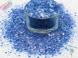 GRIM Mermaid / Dragon scale glitter mix - Fun Loose Glitter for Nail art Hair Face Craft supply Resin supply Freshie Glitter