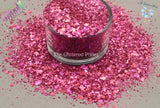 DELILAH Mermaid / Dragon scale glitter mix - Fun Loose Glitter for Nail art Hair Face Craft supply Resin supply Freshie Glitter