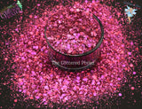 DELILAH Mermaid / Dragon scale glitter mix - Fun Loose Glitter for Nail art Hair Face Craft supply Resin supply Freshie Glitter
