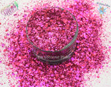 DELILAH Mermaid / Dragon scale glitter mix - Fun Loose Glitter for Nail art Hair Face Craft supply Resin supply Freshie Glitter