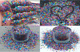 KILLER KLOWNS dotties glitter mix Fun 80's inspired Loose Glitter for Nail art Hair Face Tumbler Craft supply Resin supply Freshie Glitter