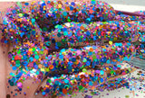KILLER KLOWNS dotties glitter mix Fun 80's inspired Loose Glitter for Nail art Hair Face Tumbler Craft supply Resin supply Freshie Glitter
