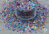 KILLER KLOWNS dotties glitter mix Fun 80's inspired Loose Glitter for Nail art Hair Face Tumbler Craft supply Resin supply Freshie Glitter