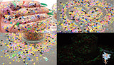 IT’S SO RETRO - glow in the dark glitter mix Fun 80's Inspired cute Glitter for Nail art Hair Face Tumblers Craft, Resin & freshie supply