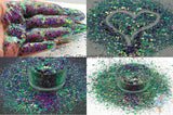 TRULY WISH To BE Color Shift holographic glitter Fun Loose Glitter for Nail art Hair Face Tumblers Craft supply Resin supply Freshie Glitter