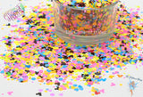 MICKEY 80’S STYLE - NEOn retro glitter mix Fun 80's Inspired cute glitter for Nail art Hair Face Tumblers Craft, Resin & freshie supply