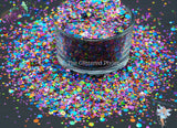 KILLER KLOWNS dotties glitter mix Fun 80's inspired Loose Glitter for Nail art Hair Face Tumbler Craft supply Resin supply Freshie Glitter